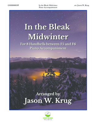 In the Bleak Midwinter (piano accompaniment for 8 handbell version)
