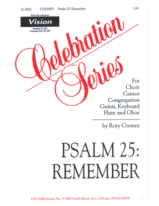 Book cover for Psalm 25: Remember