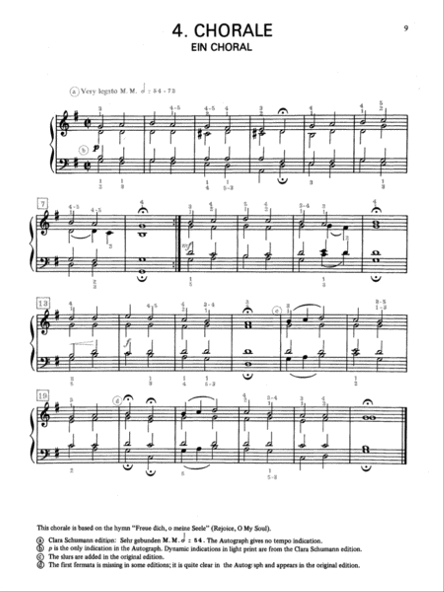 Schumann -- Album for the Young, Op. 68 Piano Solo scores gallery preview page 4