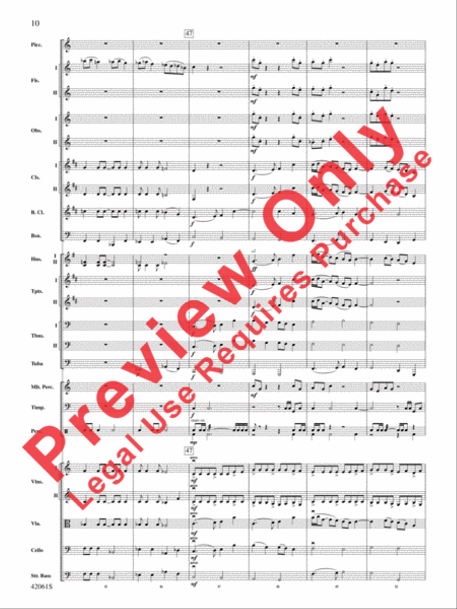 South County Sketches Full Orchestra scores gallery preview page 11