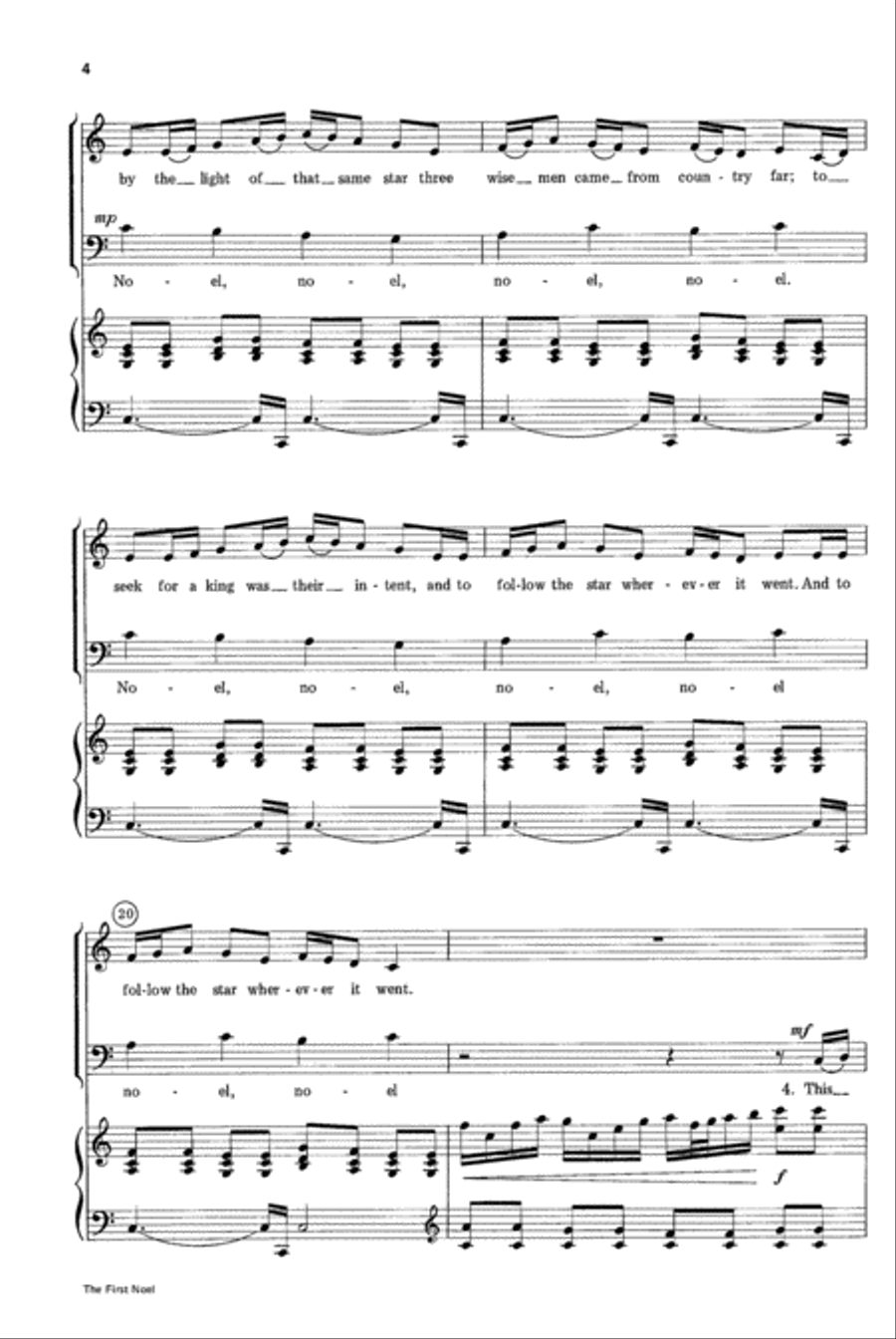 The First Noel 3-Part scores gallery preview page 4