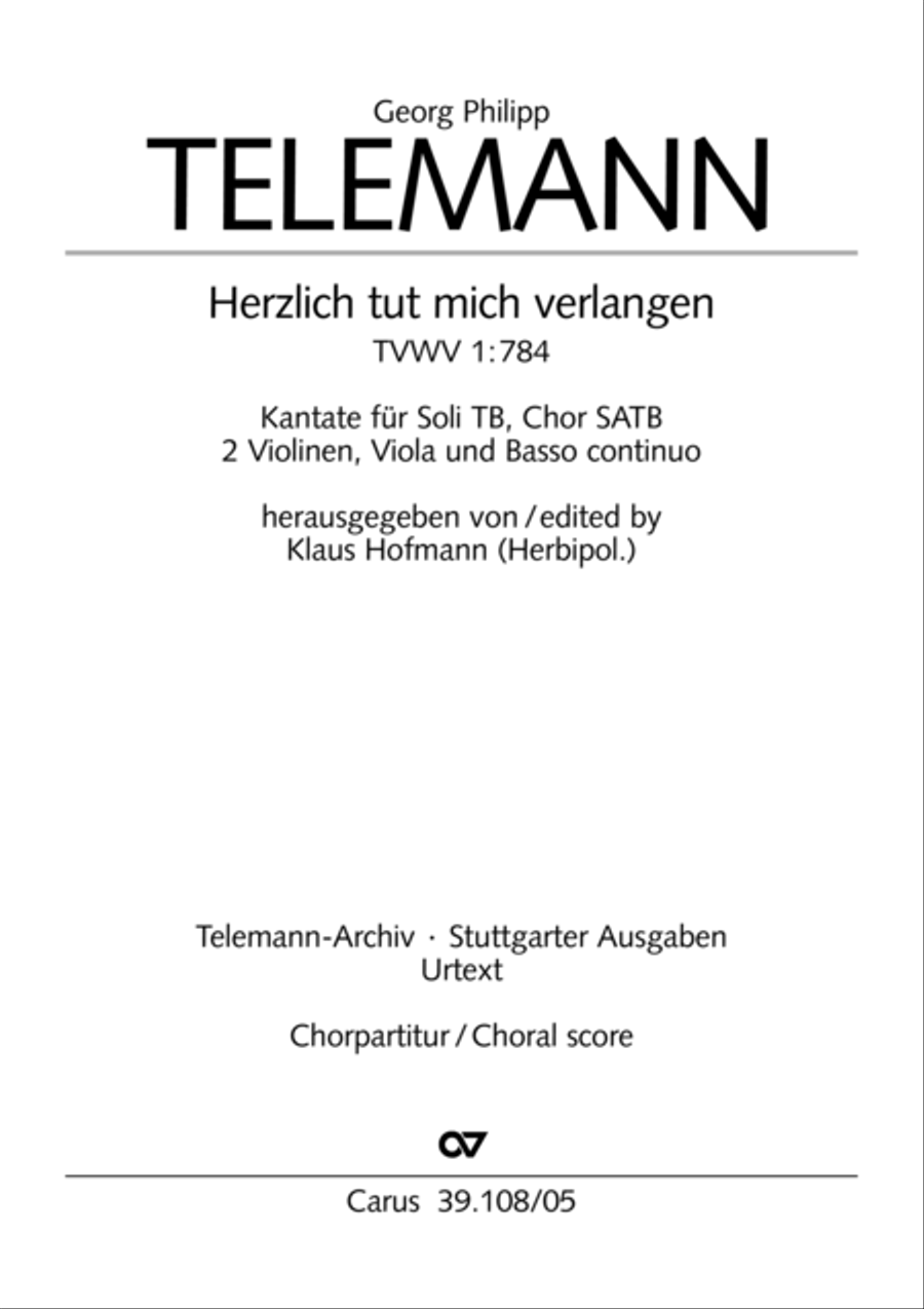 My longing is unbounded (Herzlich tut mich verlangen) TB scores gallery preview page 2