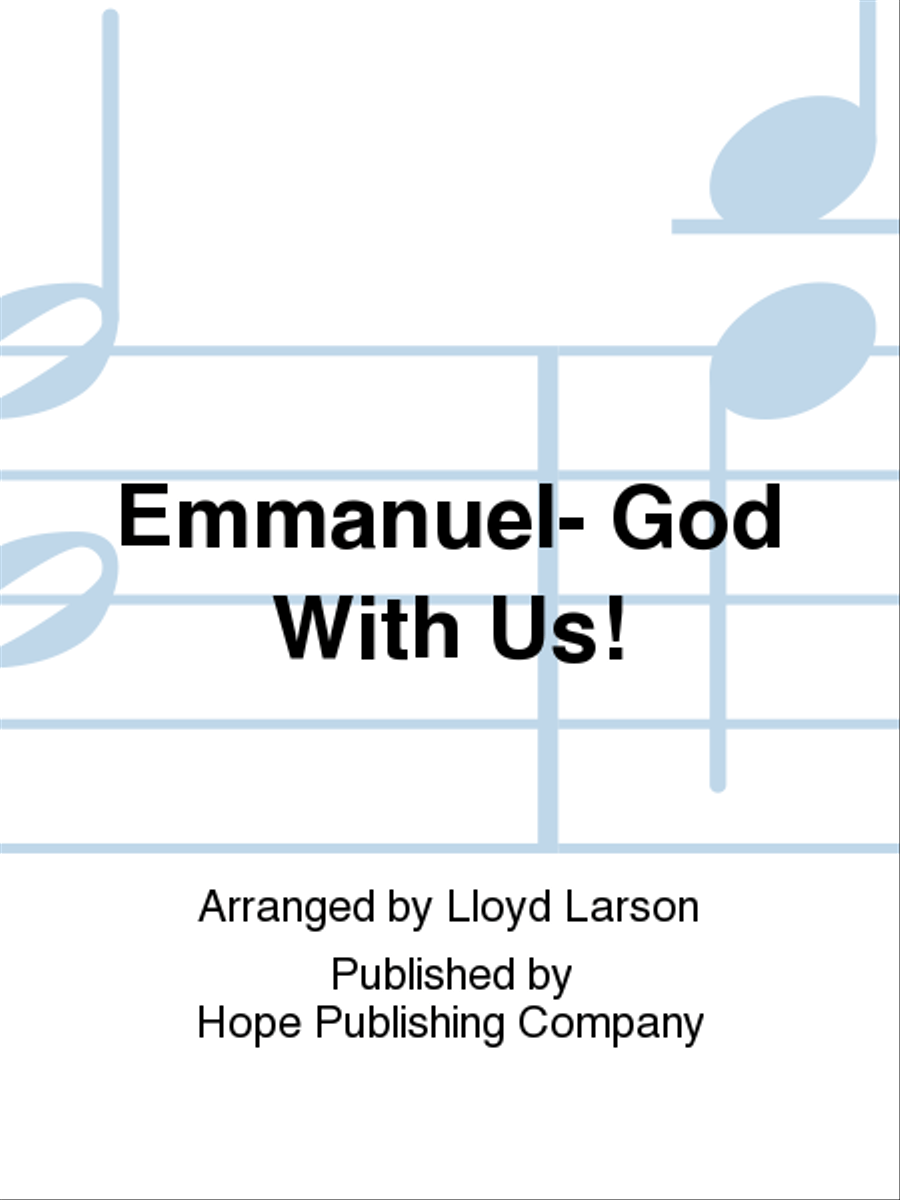 Emmanuel by Lloyd Larson Orchestra - Sheet Music