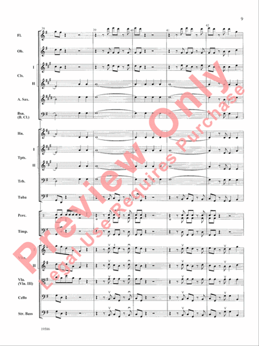 Hallelujah Chorus Hallelujah Chorus Full Orchestra scores gallery preview page 10
