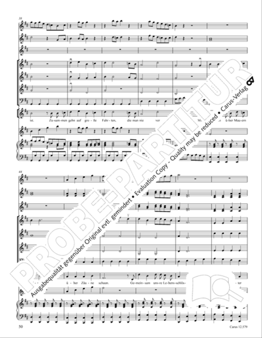 Der Garten des Riesen Children's Choir scores gallery preview page 55