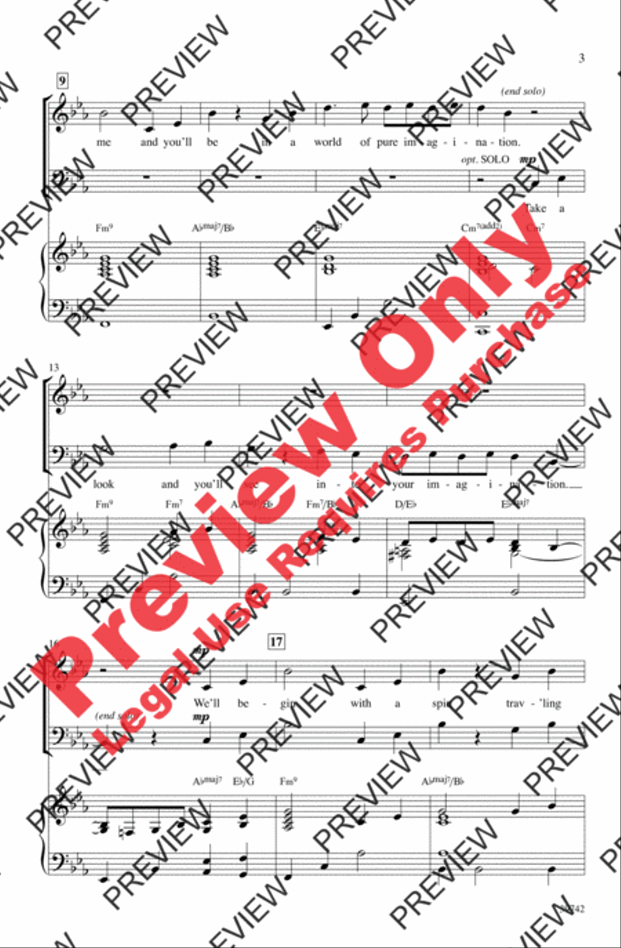 Pure Imagination 3-Part scores gallery preview page 3