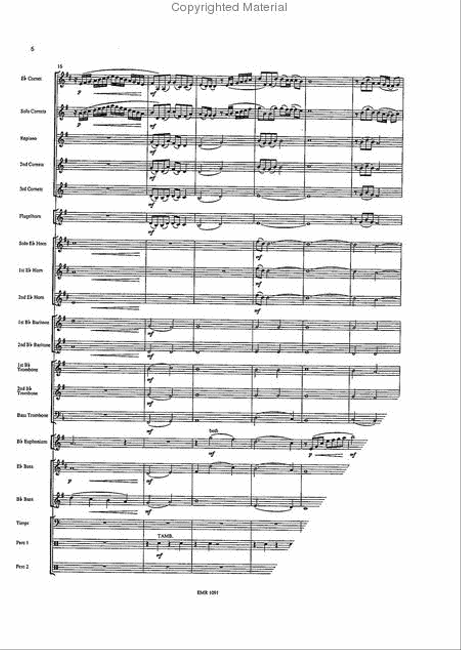 Chess Chess Brass Band scores gallery preview page 6