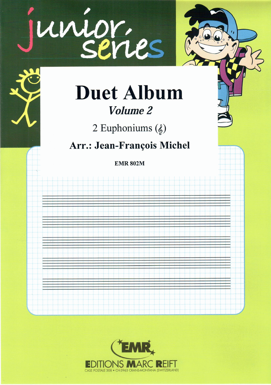 Duet Album Vol. 2 Euphonium Duet scores gallery preview page 1