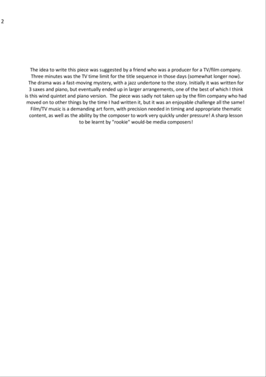 T.V. Theme Bassoon scores gallery preview page 2