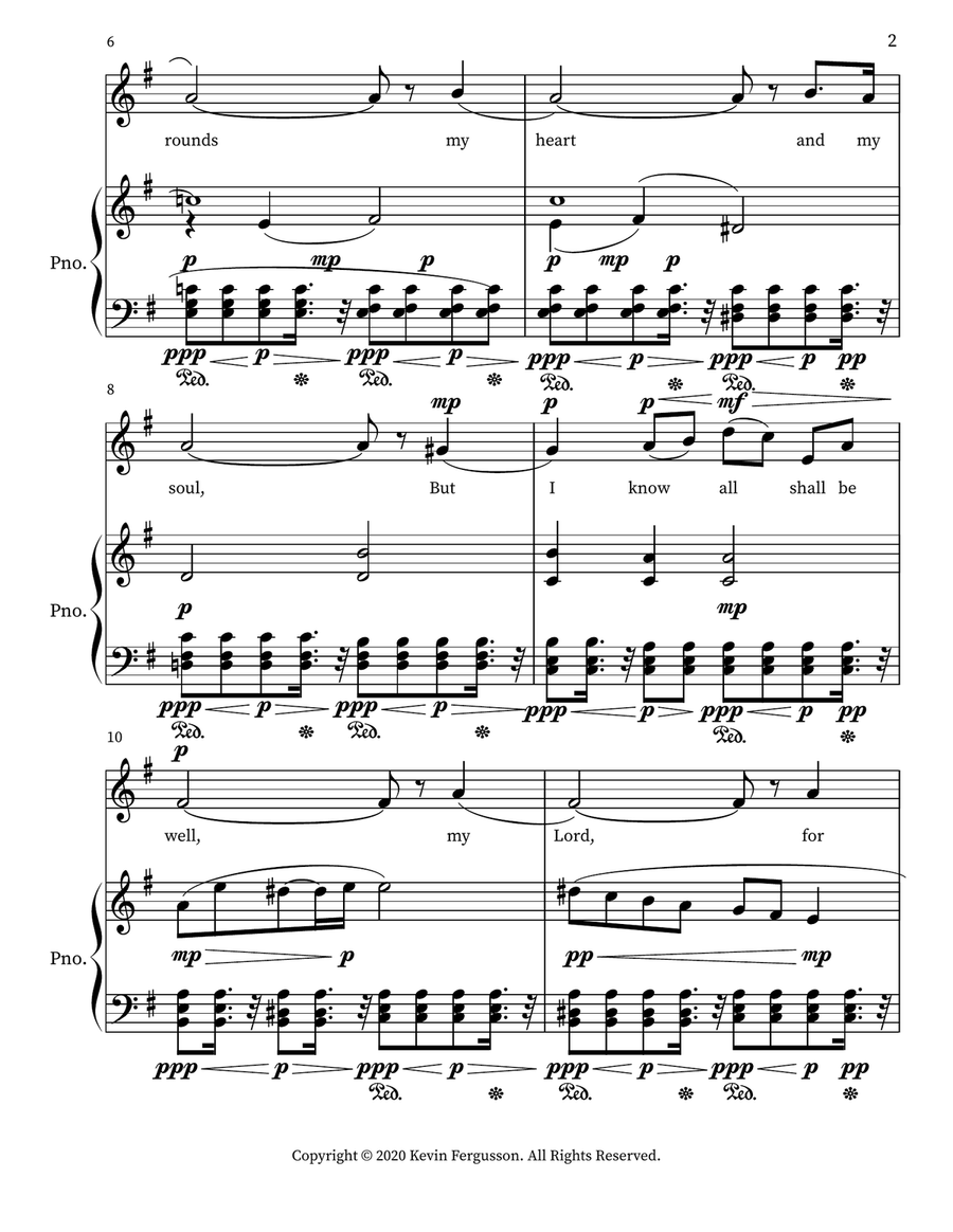 Prelude In E Minor, Op. 28, No. 4 Voice scores gallery preview page 2
