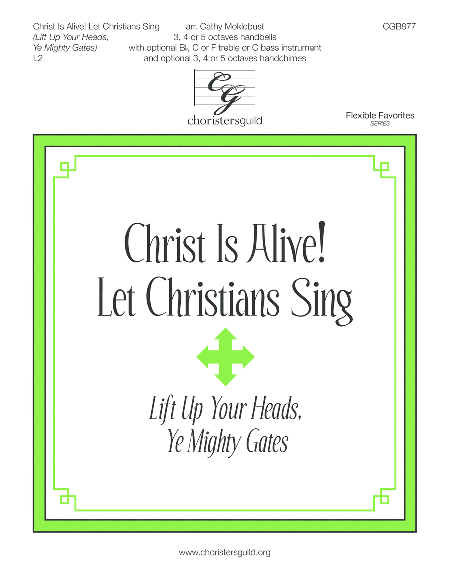 Christ Is Alive! Let Christians Sing! (3, 4 or 5 octaves) image number null