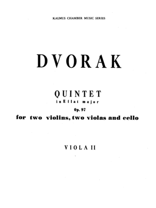 String Quintet in E-Flat Major, Op. 97: 2nd Viola