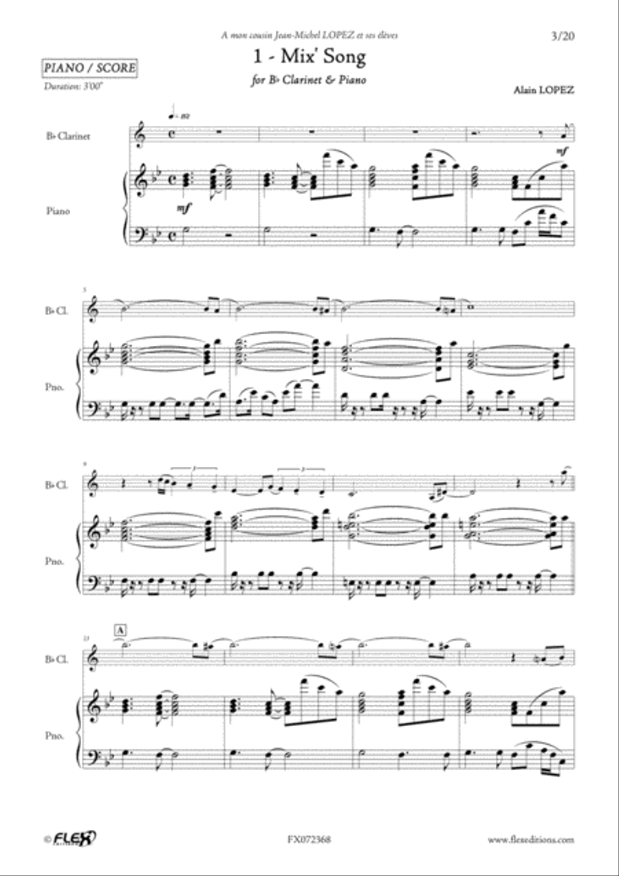 Clarinet'Again - Level 3 - Volume 1 B-Flat Clarinet scores gallery preview page 3