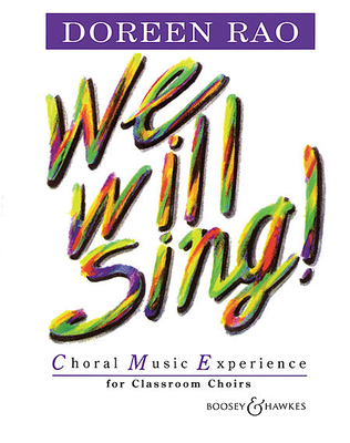 Book cover for We Will Sing!