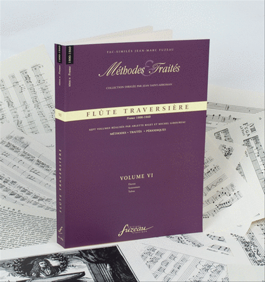 Methods & Treatises - Flute - Volume 6 - France 1800-1860 Flute scores gallery preview page 1