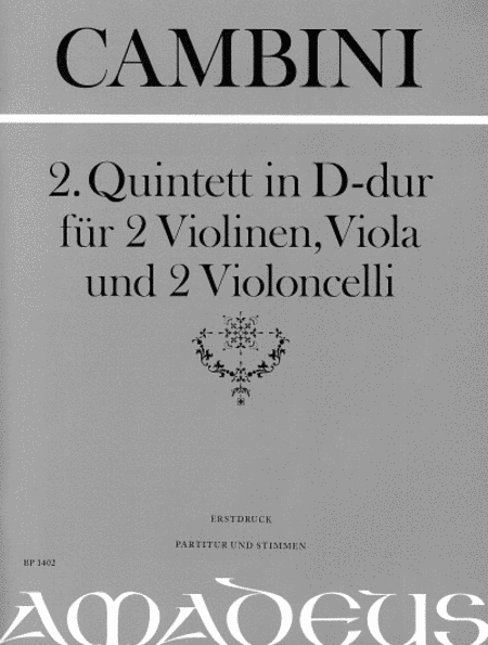 2. Quintet in D major
