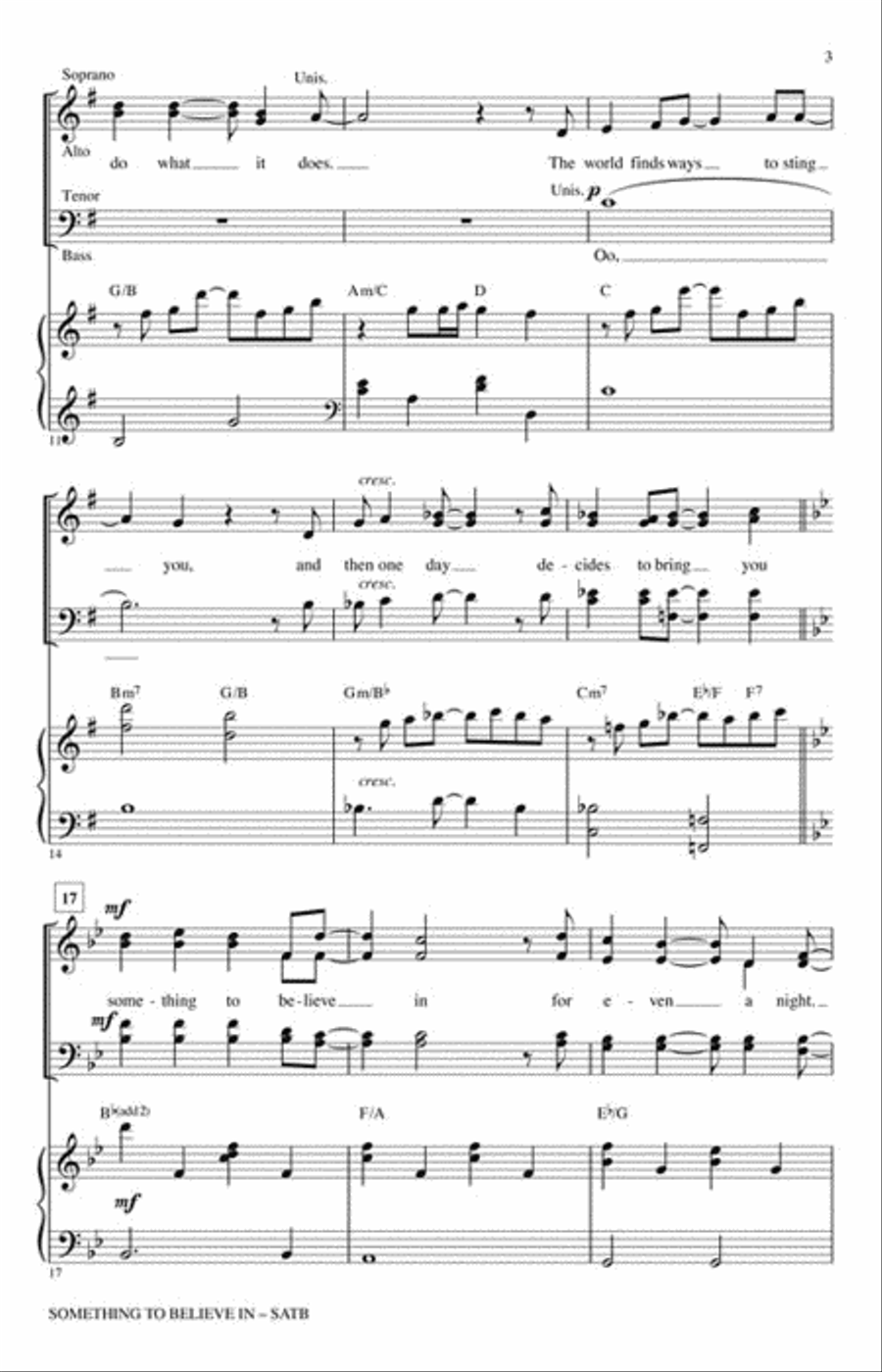 Something to Believe In Something to Believe In 4-Part scores gallery preview page 3