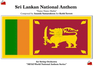 Sri Lankan National Anthem for String Orchestra (MFAO World National Anthem Series)