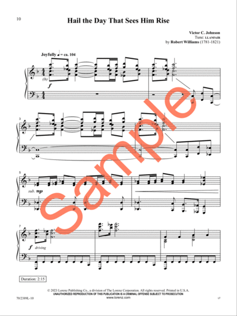The Rugged Cross, the Empty Tomb Piano Solo scores gallery preview page 9