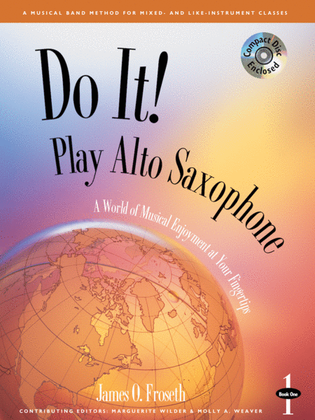 Do It! Play Alto (Baritone) Saxophone - Book 1 with MP3s