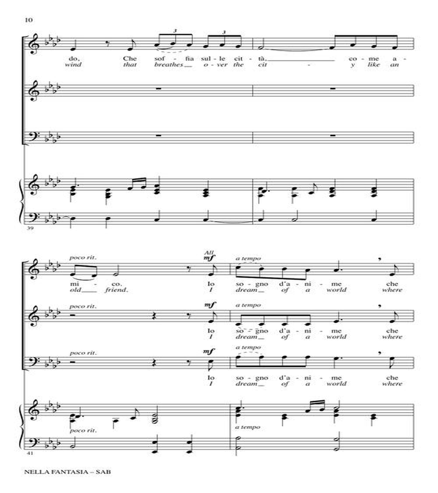 Nella Fantasia (In My Fantasy)