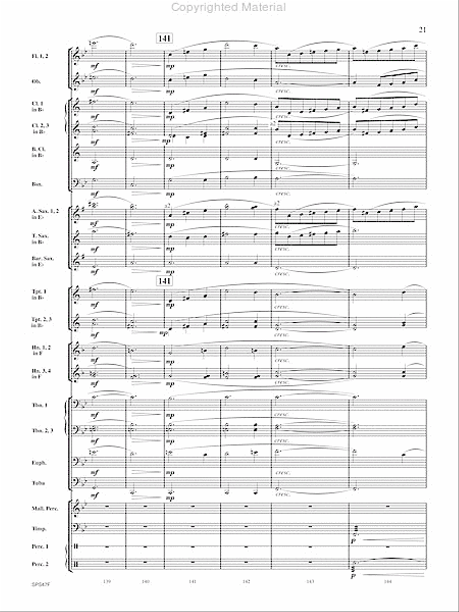 Polaska Przeplatanka Polaska Przeplatanka Concert Band scores gallery preview page 22
