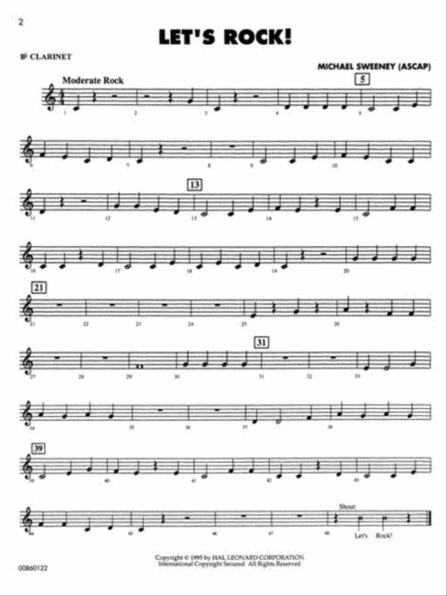 Concert Favorites Vol. 1 – Bb Clarinet Concert Band Methods scores gallery preview page 4