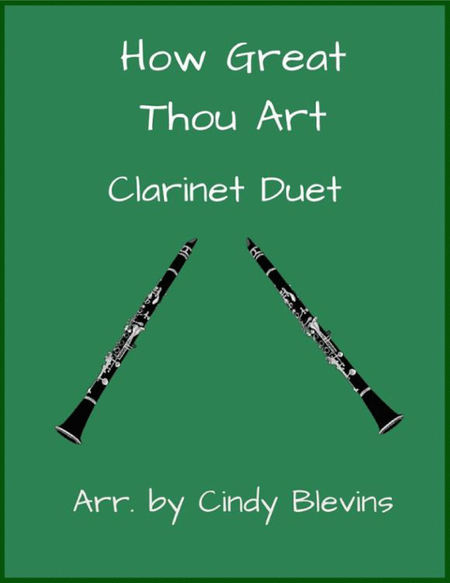 How Great Thou Art, for Clarinet Duet image number null