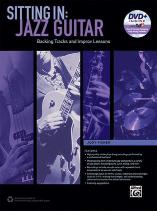 Book cover for Sitting In -- Jazz Guitar