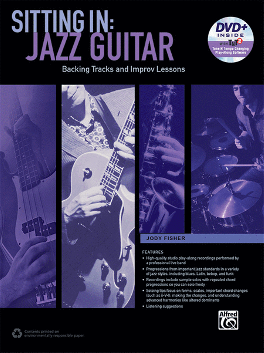 Book cover for Sitting In -- Jazz Guitar