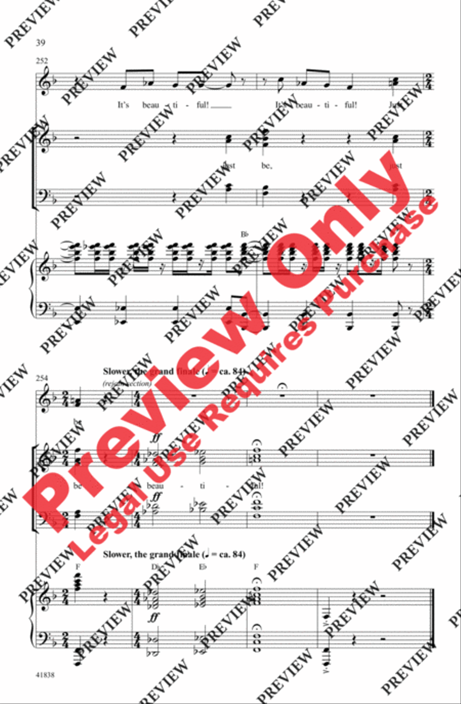 Kinky Boots - SoundTrax CD (CD only) Choir scores gallery preview page 38