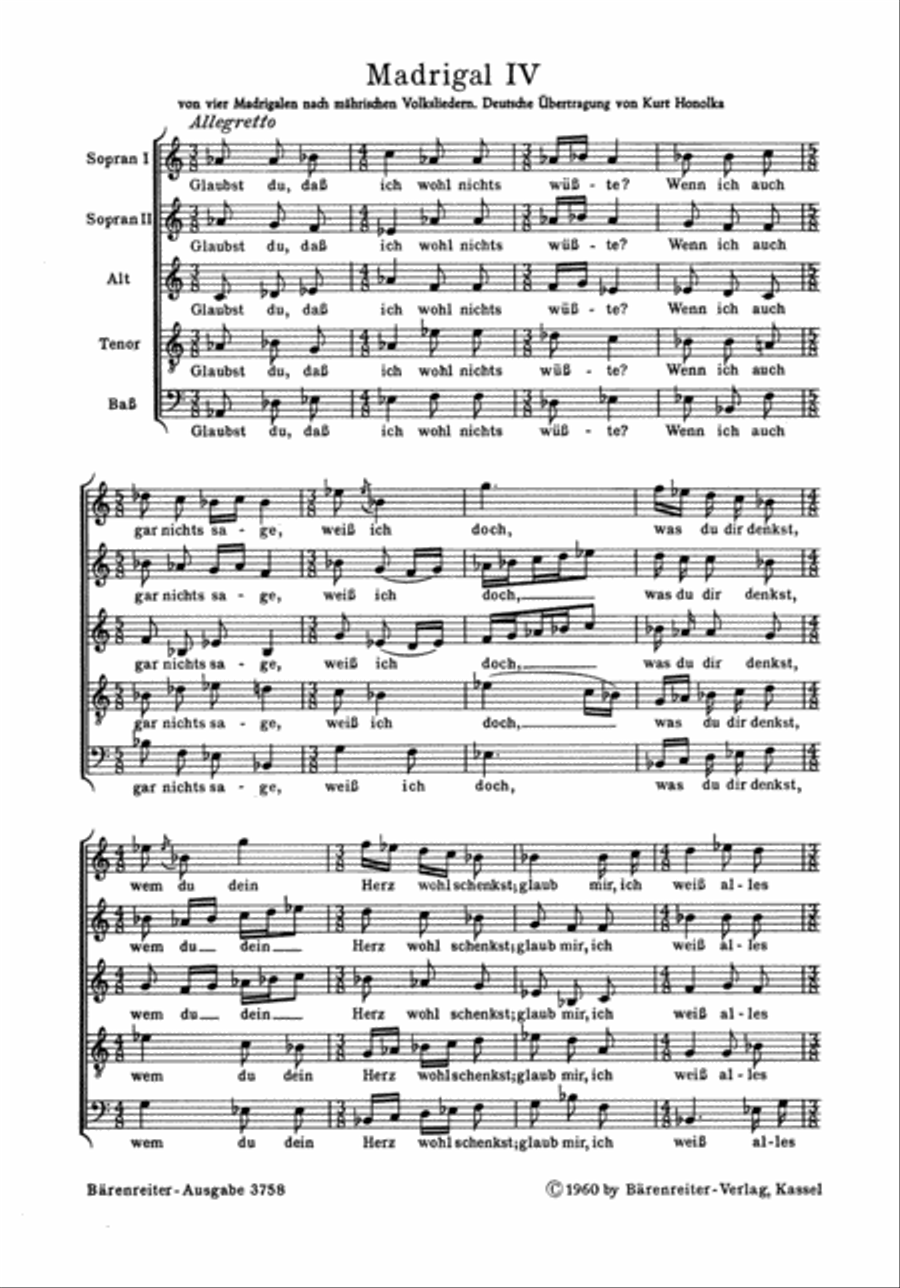 Glaubst du, daß ich wohl nichts wüßte SSATB scores gallery preview page 2