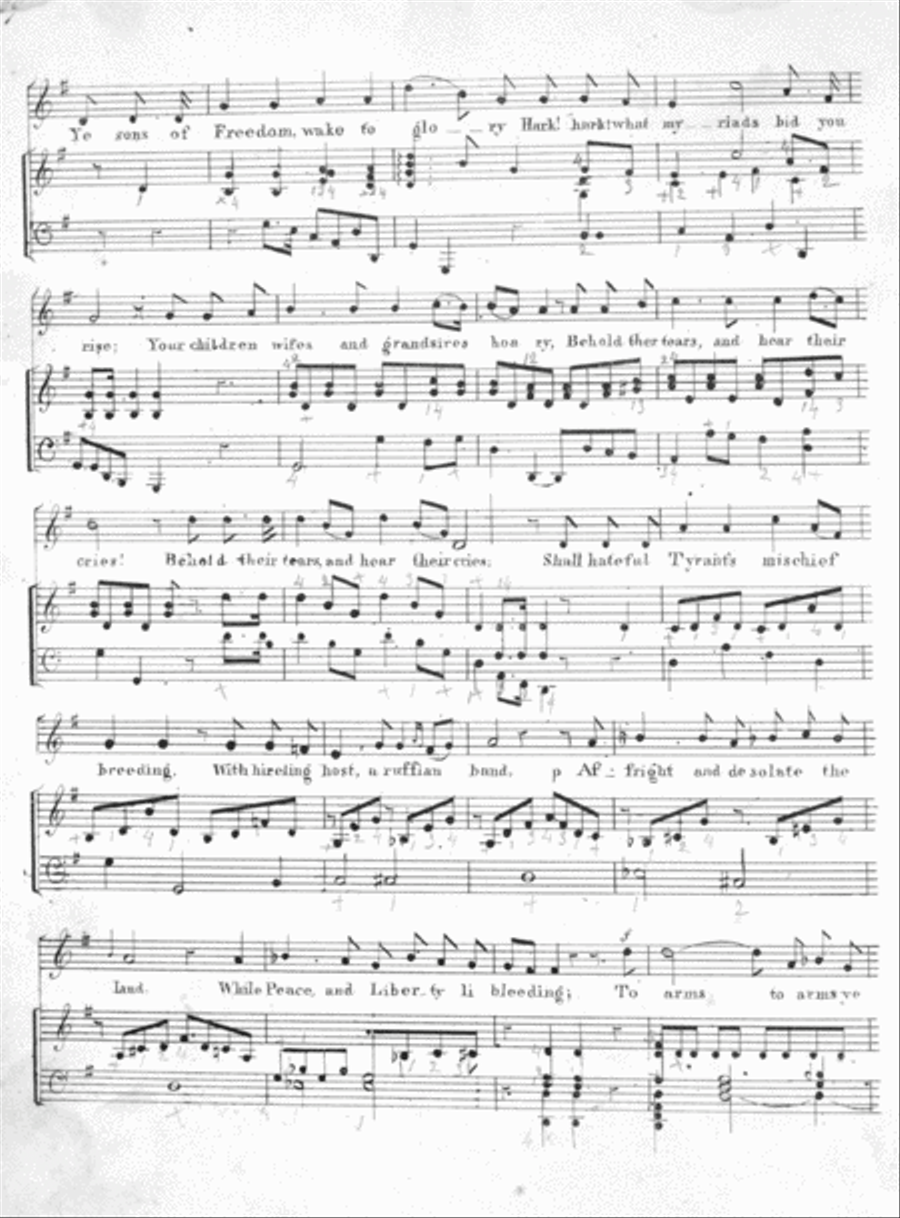 L'Himne des Marsellois Voice scores gallery preview page 2