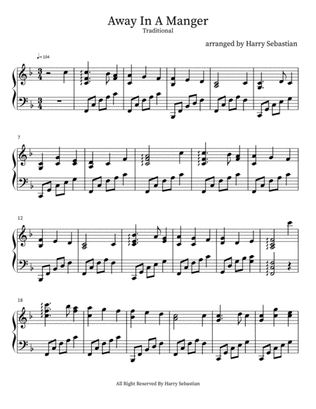 Away in Manger ( Piano Advance Solo)