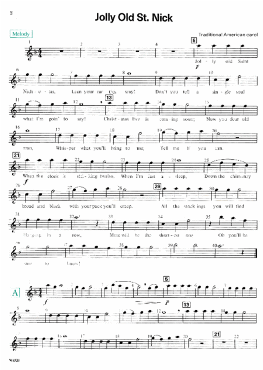 Best In Class Christmas, A - Bb Tenor Sax Concert Band Methods scores gallery preview page 2