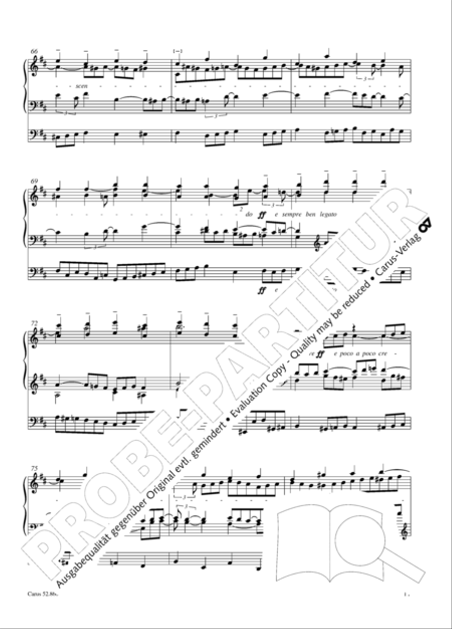 12 Stucke, Op. 59 Heft 2 Organ Solo scores gallery preview page 11