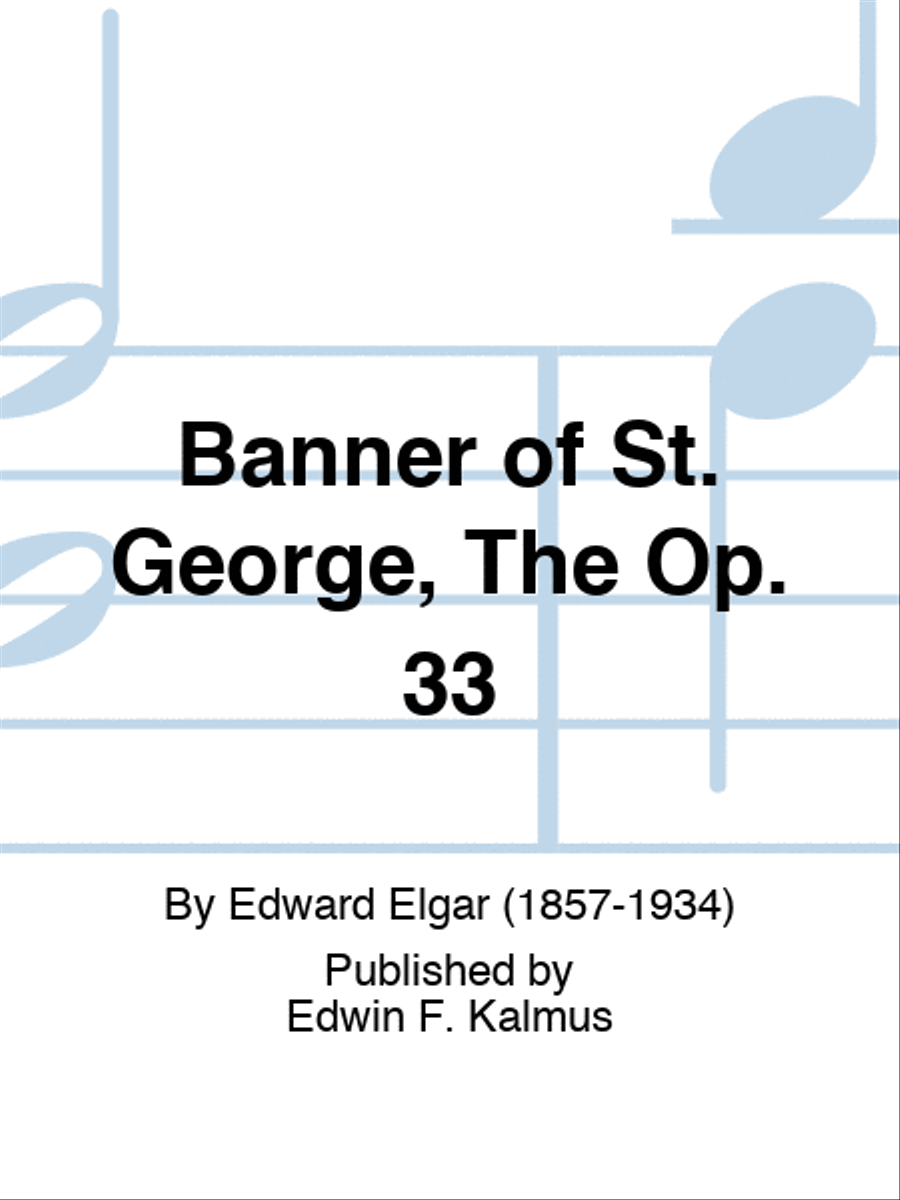 Banner of St. George, The Op. 33 Choir scores gallery preview page 1
