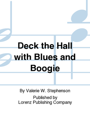 Book cover for Deck the Hall with Blues and Boogie