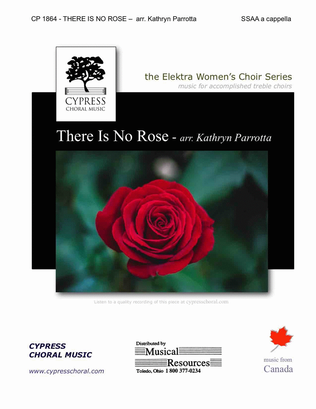 Book cover for There is No Rose - Parrotta