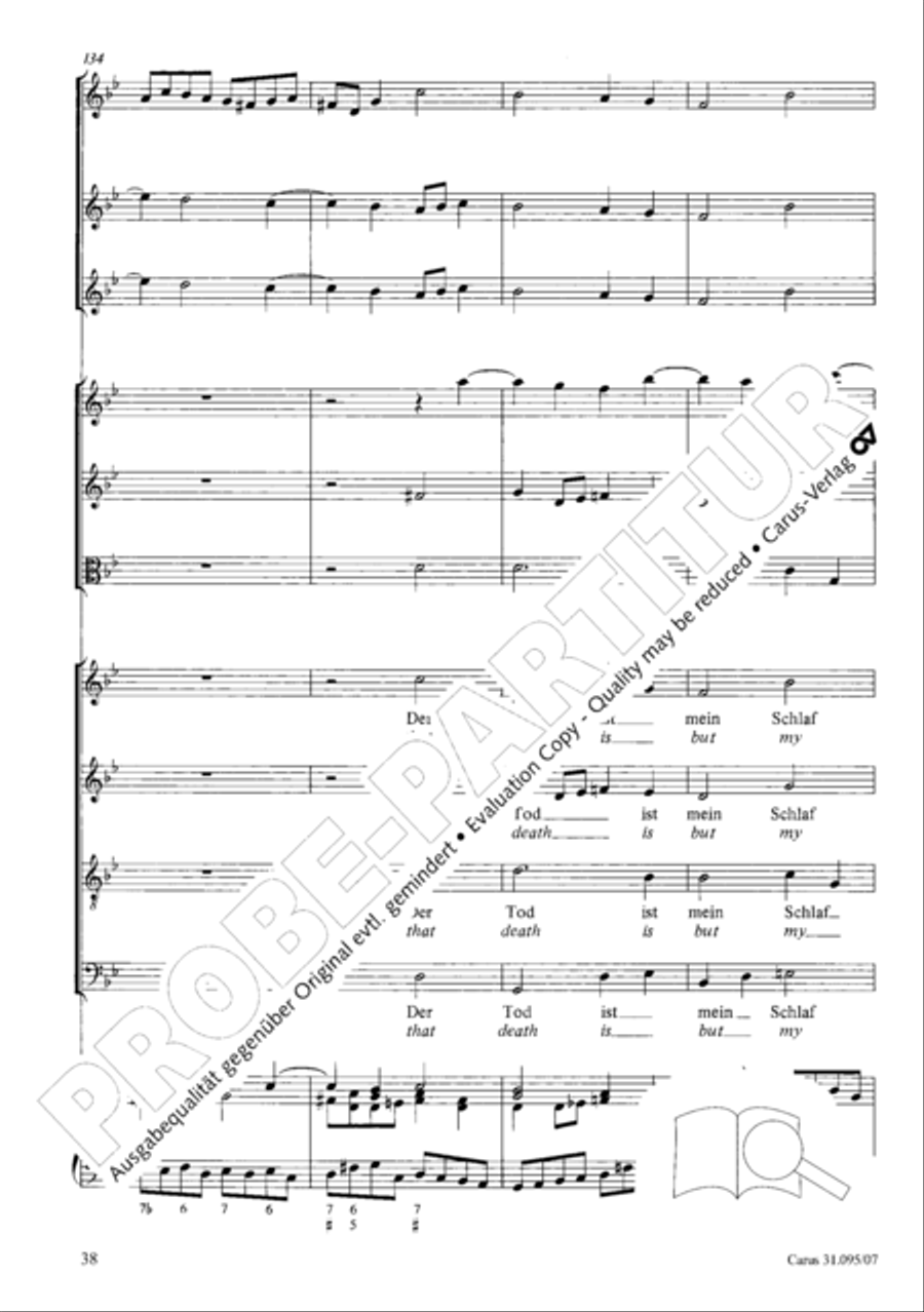 For me to live is Jesus (Christus, der ist mein Leben) STB scores gallery preview page 39