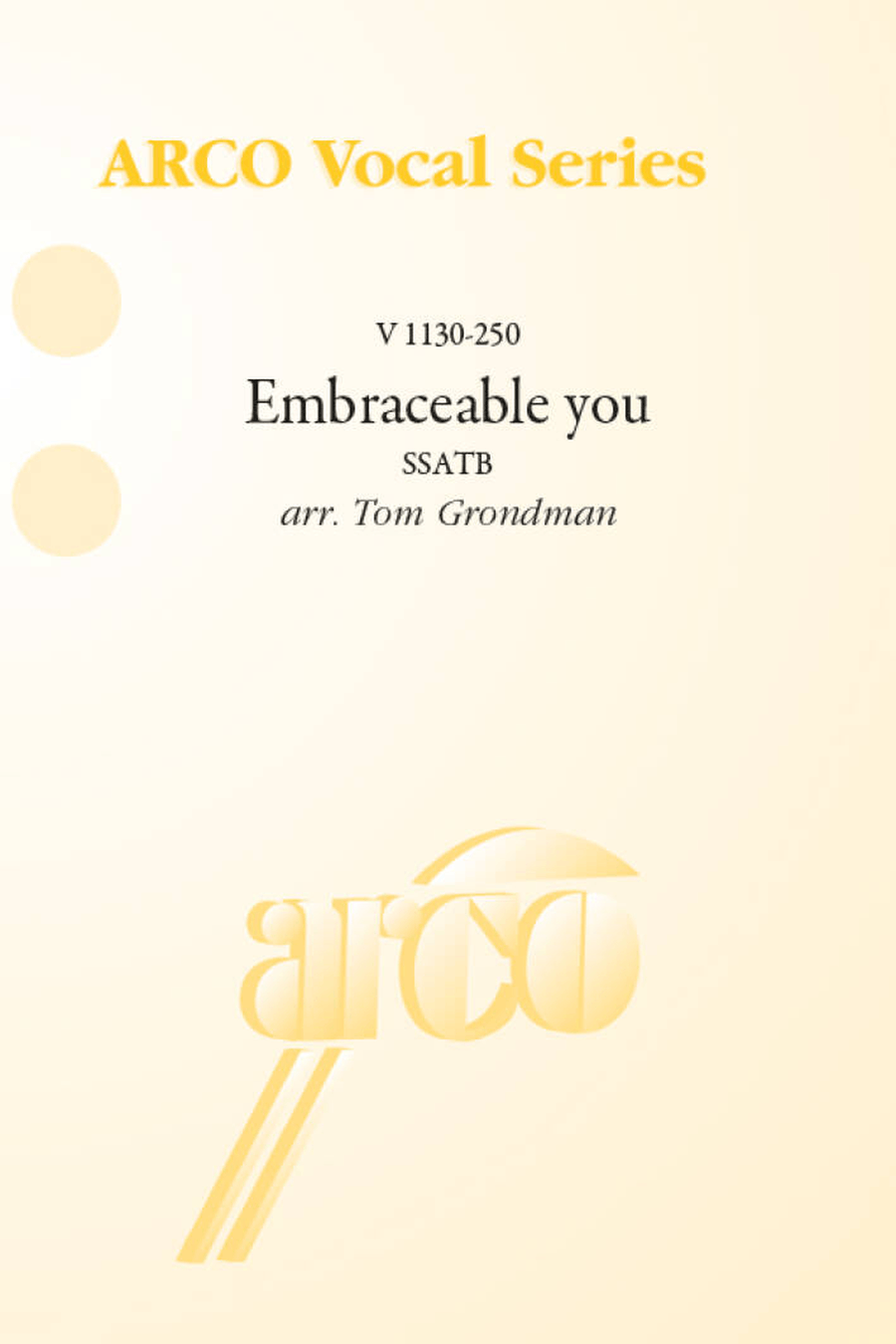 Embraceable you SSATB scores gallery preview page 1