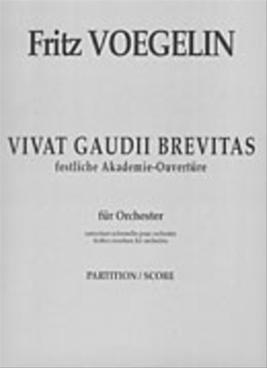 Vivat Gaudii Brevitas Full Orchestra scores gallery preview page 1
