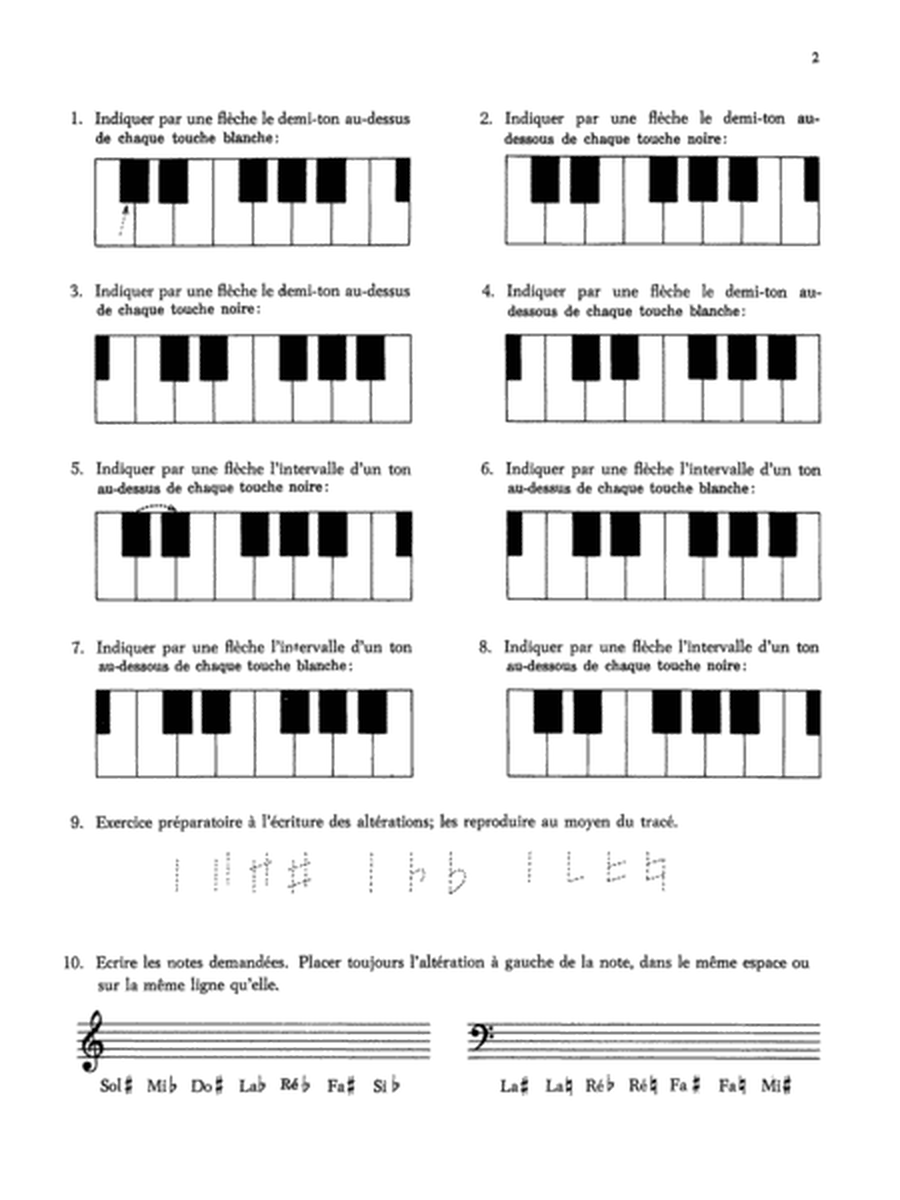 Principes A%0lA(c)mentaires de la Musique (Keyboard Theory Workbooks), Volume 2