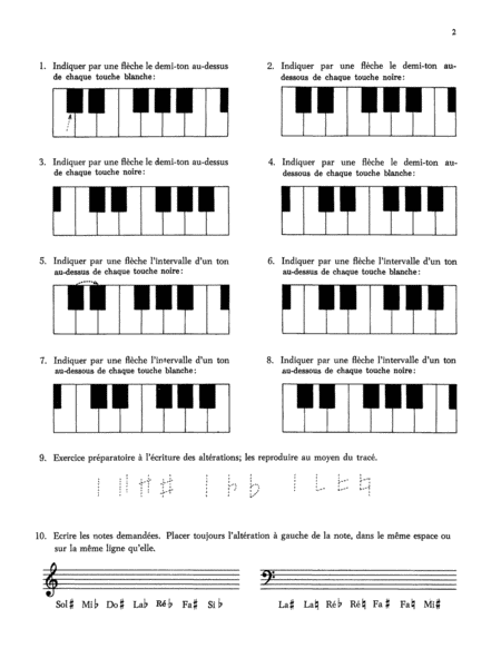 Principes A%0lA(c)mentaires de la Musique (Keyboard Theory Workbooks), Volume 2
