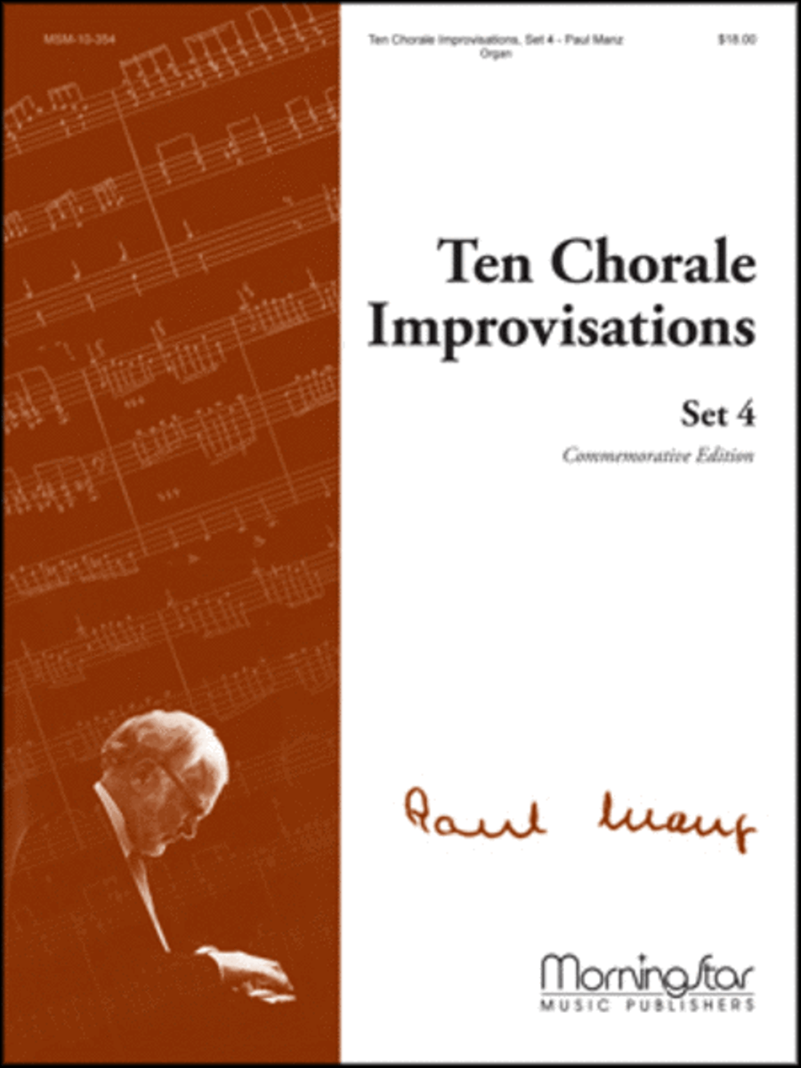 Ten Chorale Improvisations, Set 4 Organ scores gallery preview page 1