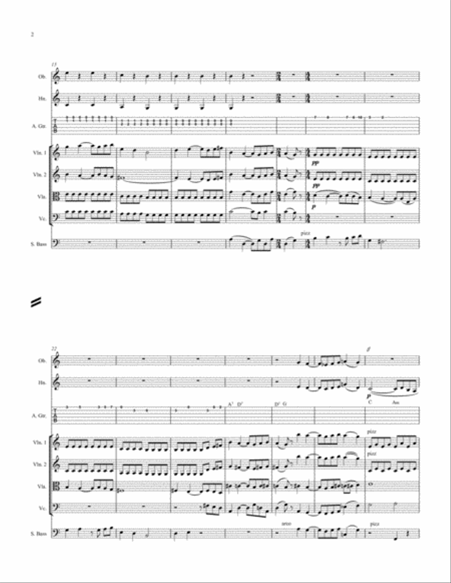 Faure: Pavane Faure: Pavane Small Ensemble scores gallery preview page 3