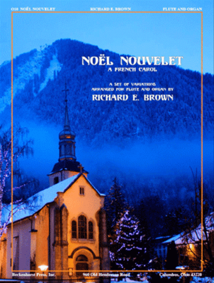 Noel Nouvelet - organ and flute Flute scores gallery preview page 1