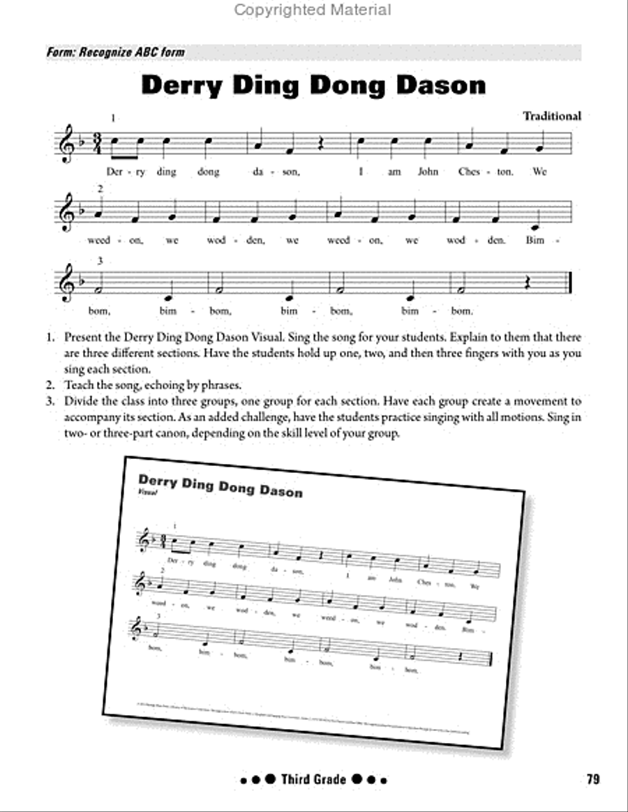 What to Teach When - Grades 2-3 CD scores gallery preview page 9