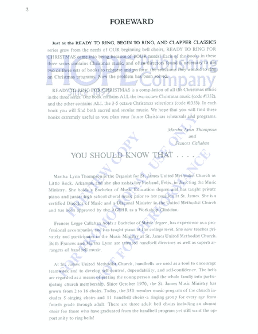 Ready to Ring for Christmas 2-Octaves scores gallery preview page 4