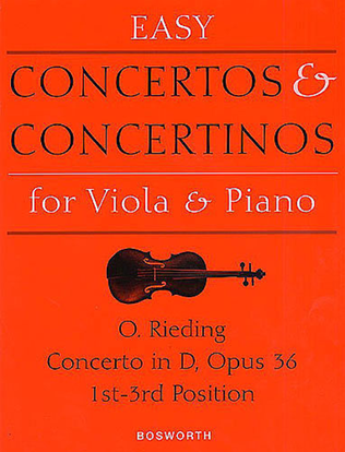 Book cover for Concertino in D Op. 36